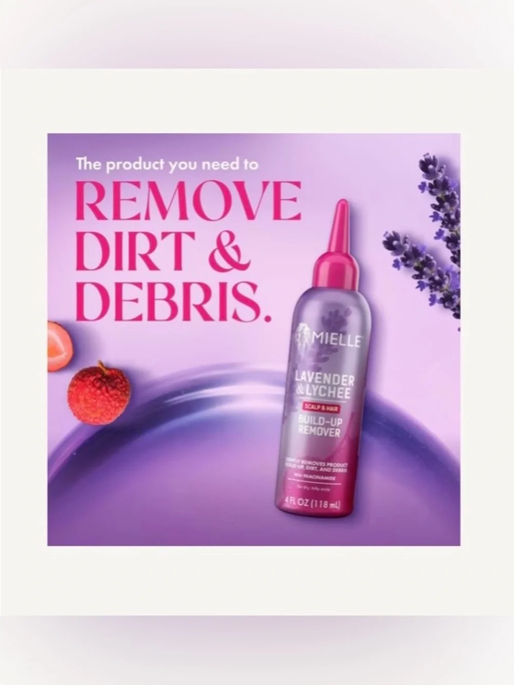 Mielle Lavender & Lychee Build Up Remover